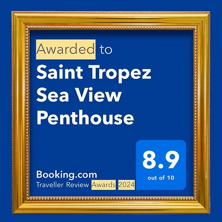 公寓 Tropez Sea View Penthouse 圣特罗佩