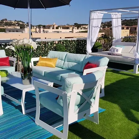公寓 Tropez Sea View Penthouse 圣特罗佩