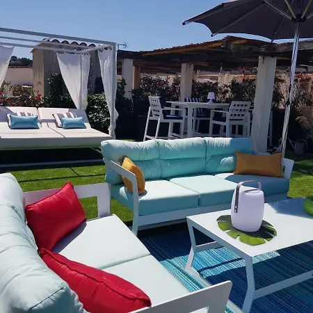 公寓 Tropez Sea View Penthouse 圣特罗佩